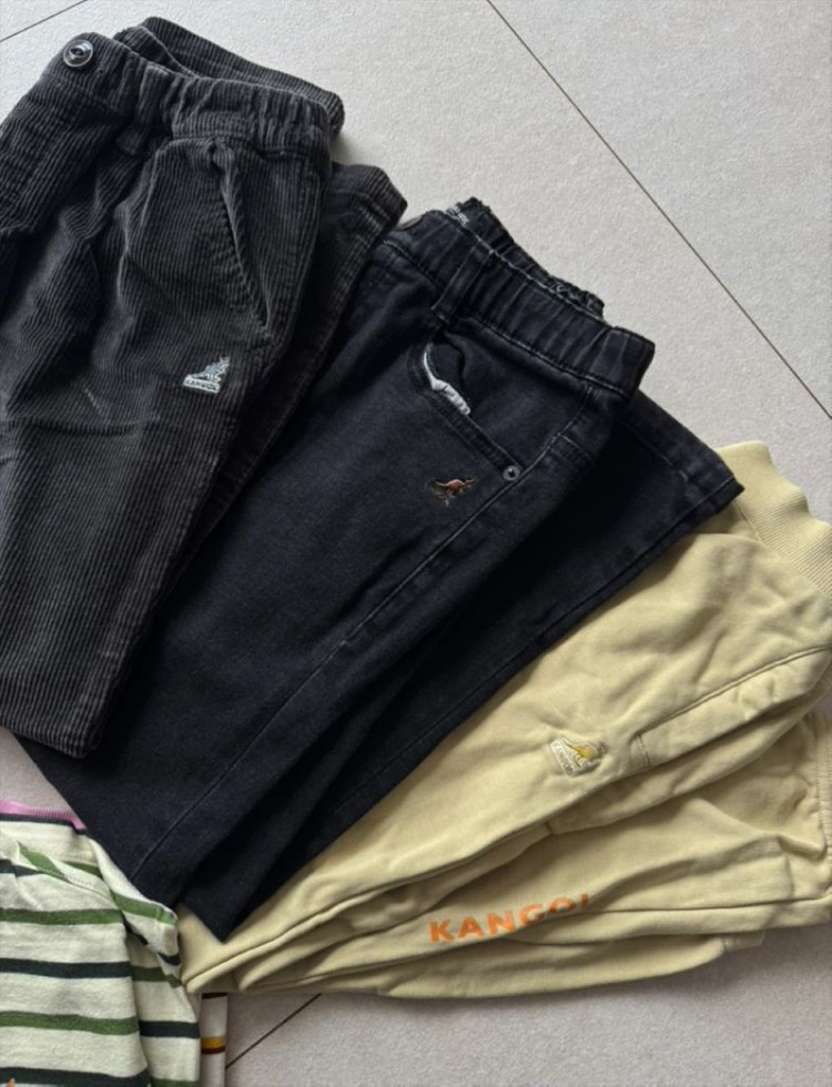 캉골키즈바지 8~10세--2