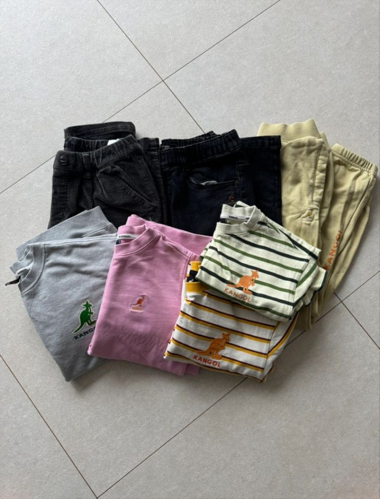 캉골키즈바지 8~10세--6