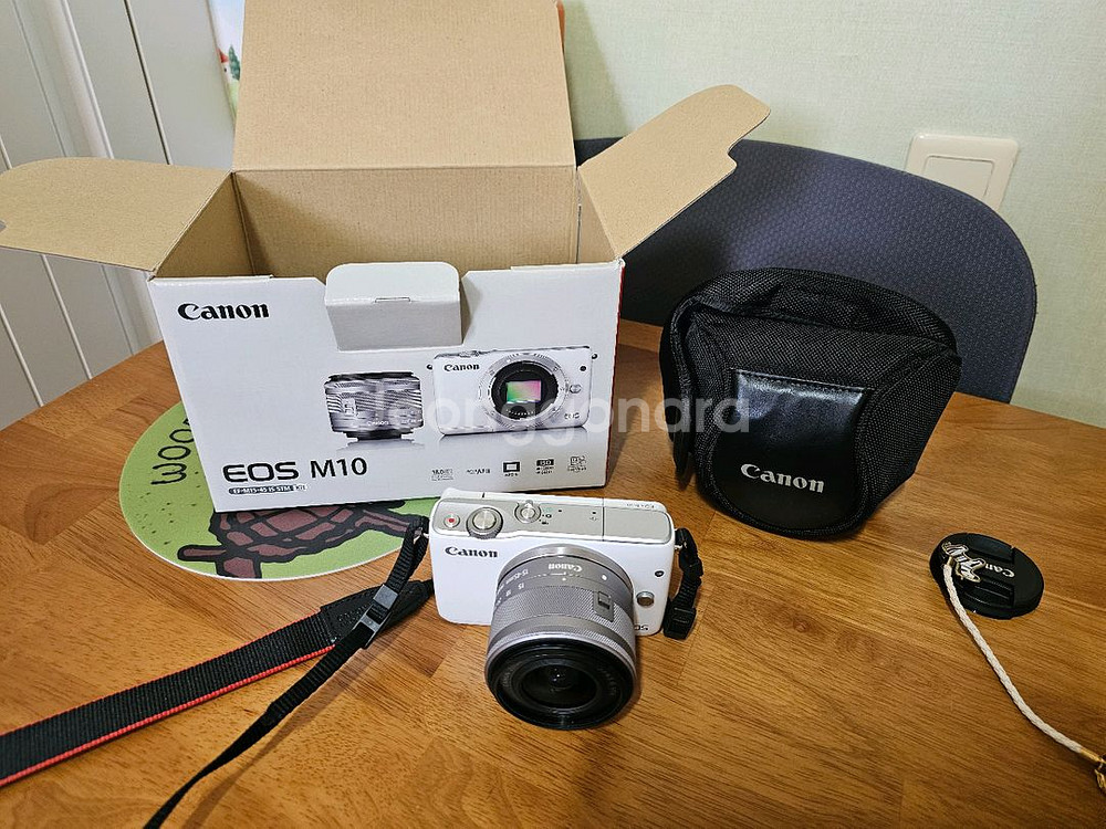 캐논 EOS M10 미러리스 카메라 세트--0