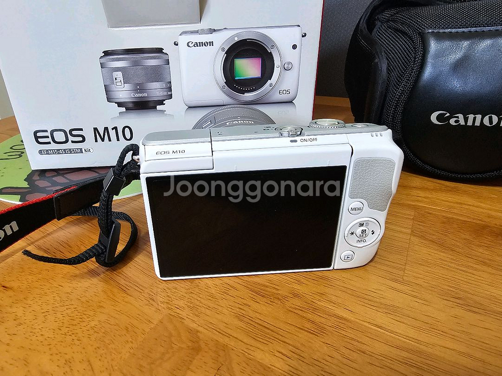 캐논 EOS M10 미러리스 카메라 세트--2