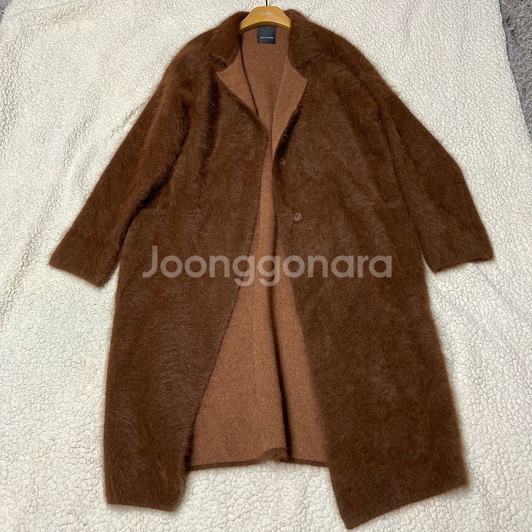 GRAY MARE 앙고라 니트 코트--0