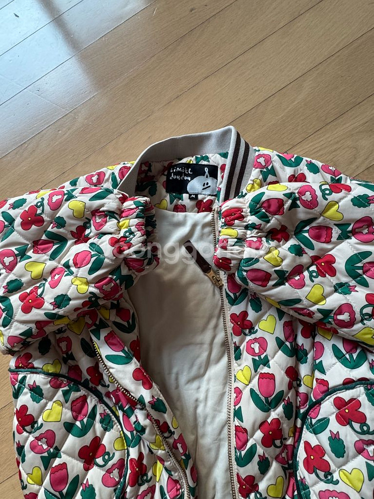 리미떼두두 m 꽃패딩점퍼 택포--2