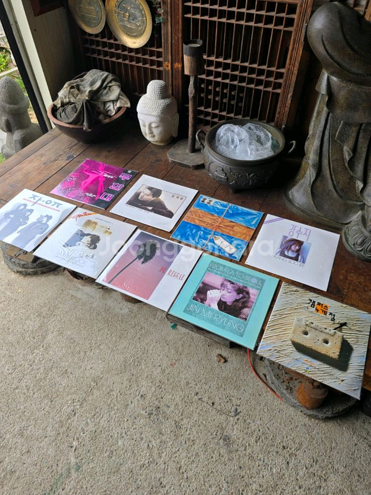 미개봉 가요 LP 9장--0