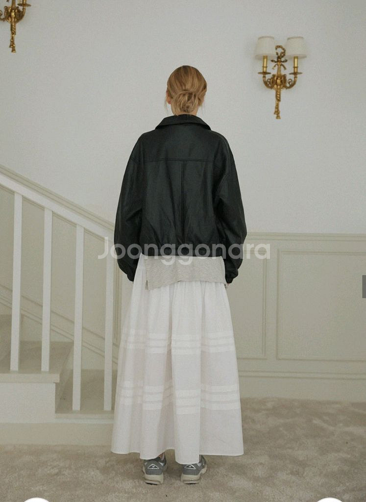 룸페커 디어리 레더 블루종--3