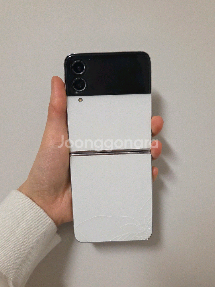 갤럭시 z플립4 256GB 화이트--0