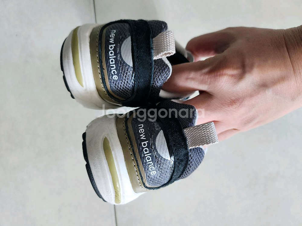 뉴발란스 878 키즈 운동화 사이즈 160mm(세탁완료)--7