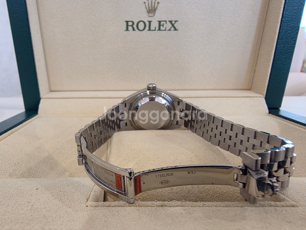 로렉스 데이저스트279174 실버스틸로만 28MM 17년--8