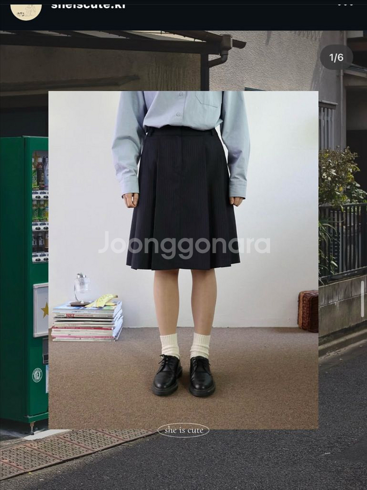 쉬이즈큐트 시티 스커트--0