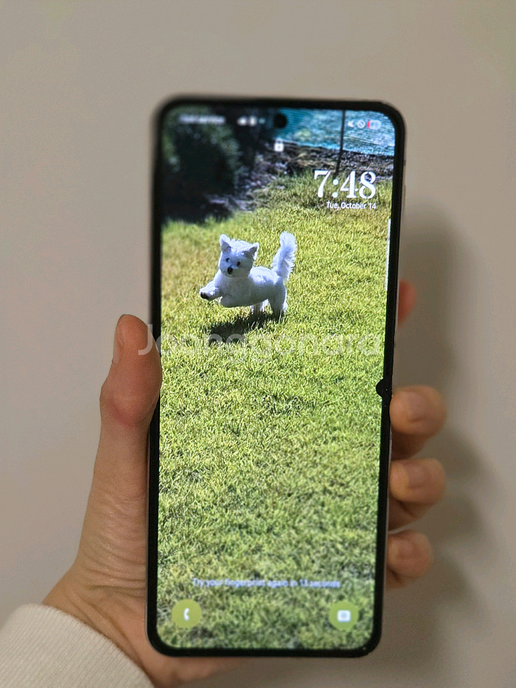 갤럭시 z플립4 256GB 화이트--8