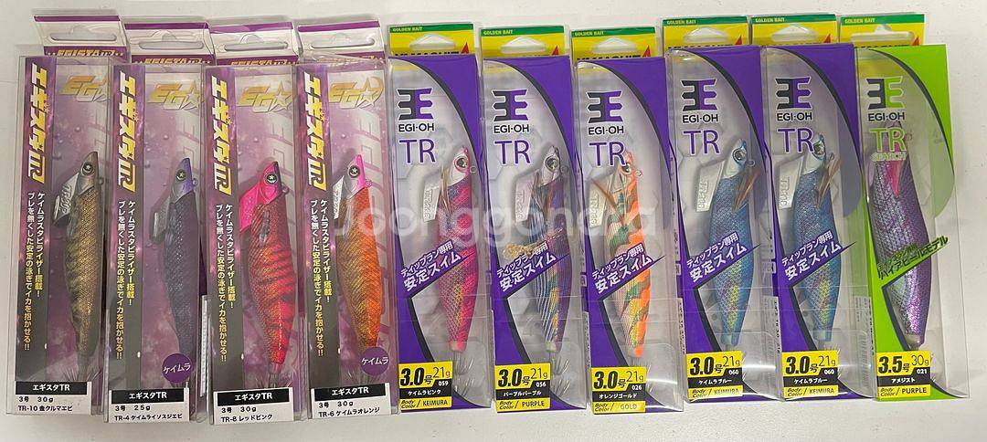 야마시타, 쯔리겐 TR 무늬오징어 팁런 에기 일괄판매--0