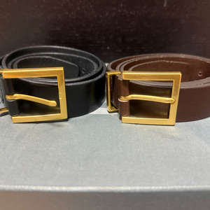 무탠다드 골드버클 벨트 브라운 블랙 30 일괄ㅍㅍ