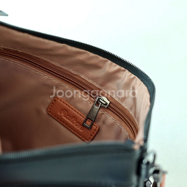 말본 올블랙 골프 클러치백 파우치 가방--6