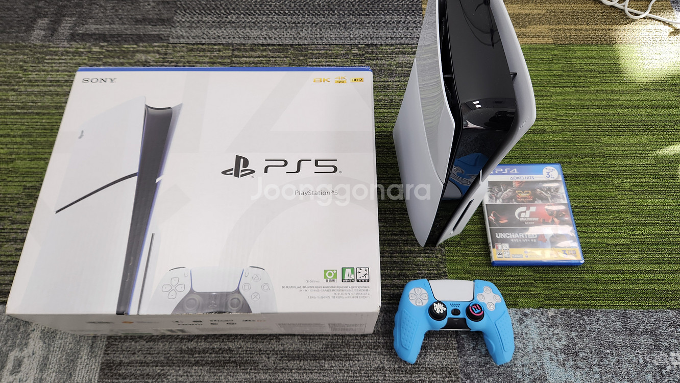 PS5 플스5 슬림 디스크 에디션 풀박 + 듀얼센스--0