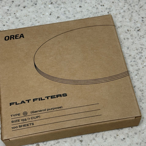 OREA 오레아 플랫 필터 (155)