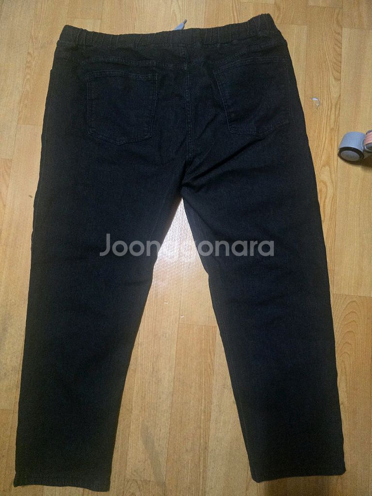 빅사이즈 밴딩 청바지 조거팬츠 팝니다(실측 3xl 정돕니다)--0