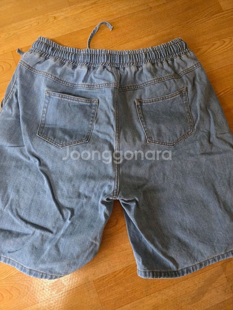 빅사이즈 밴딩 청바지 조거팬츠 팝니다(실측 3xl 정돕니다)--4