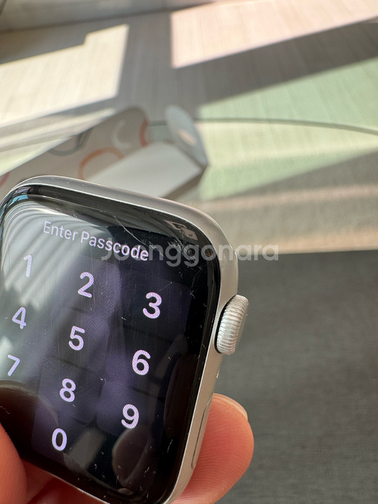 애플워치 SE 44mm 실버--3