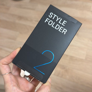 마이브 스타일폴더 화이트 거의 새상품