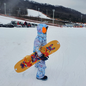 아동용 스키복 보드복 버튼디즈니