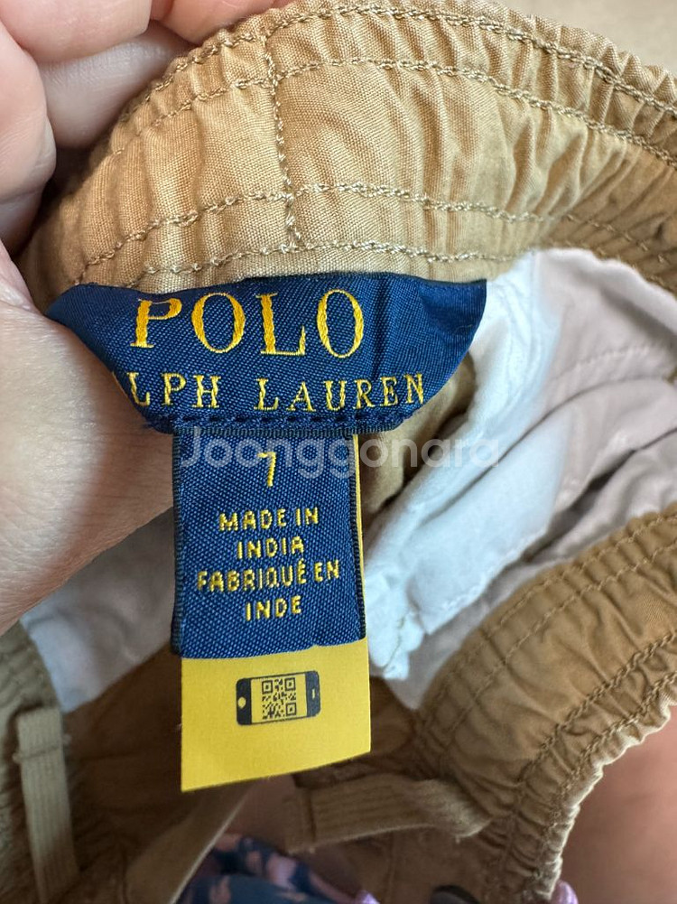 폴로 남아 바지 7세 두 벌--4