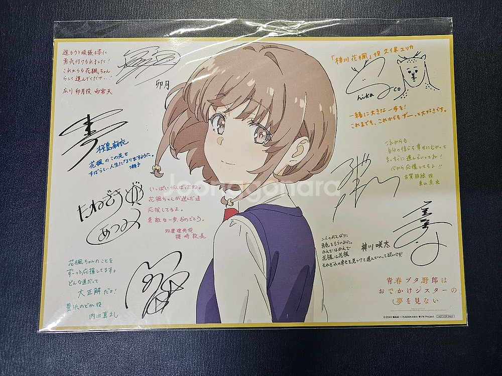 청춘돼지는 외출하는 여동생의 꿈을 꾸지 않는다. 3주차 특전--0