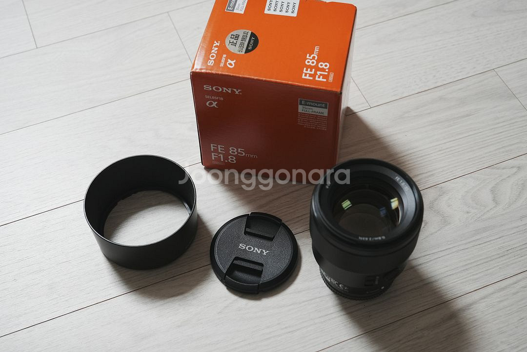 소니 FE 85mm F1.8 / 85.8 팝니다--5