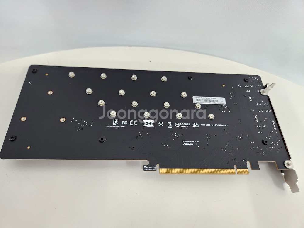 ASUS HYPER M.2 x16 Gen 4 CARD (벌크)--5
