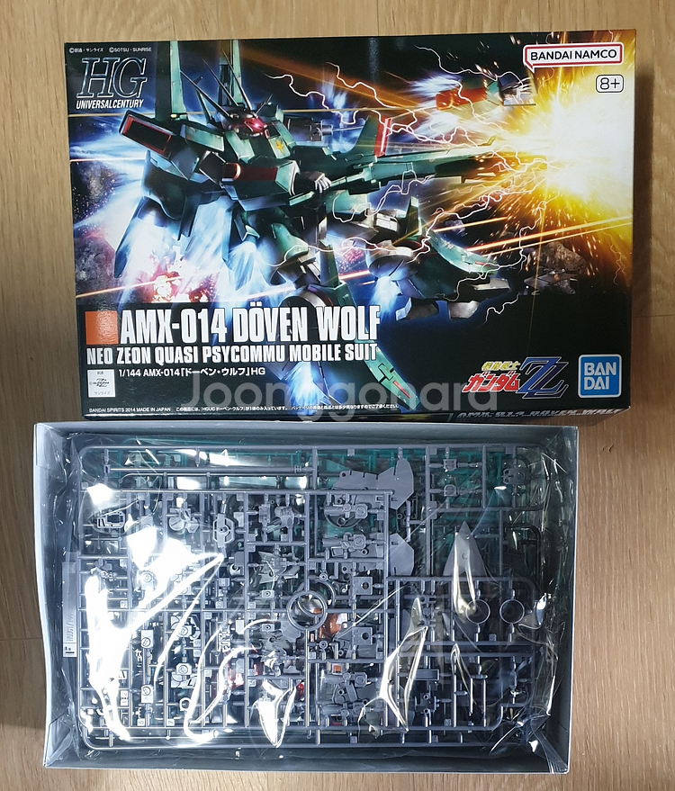 HGUC 안크샤, 도벤 울프 일괄로 정리합니다.--2