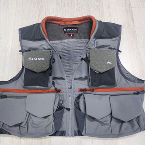심스 가이드 베스트 스틸 낚시 조끼 L사이즈