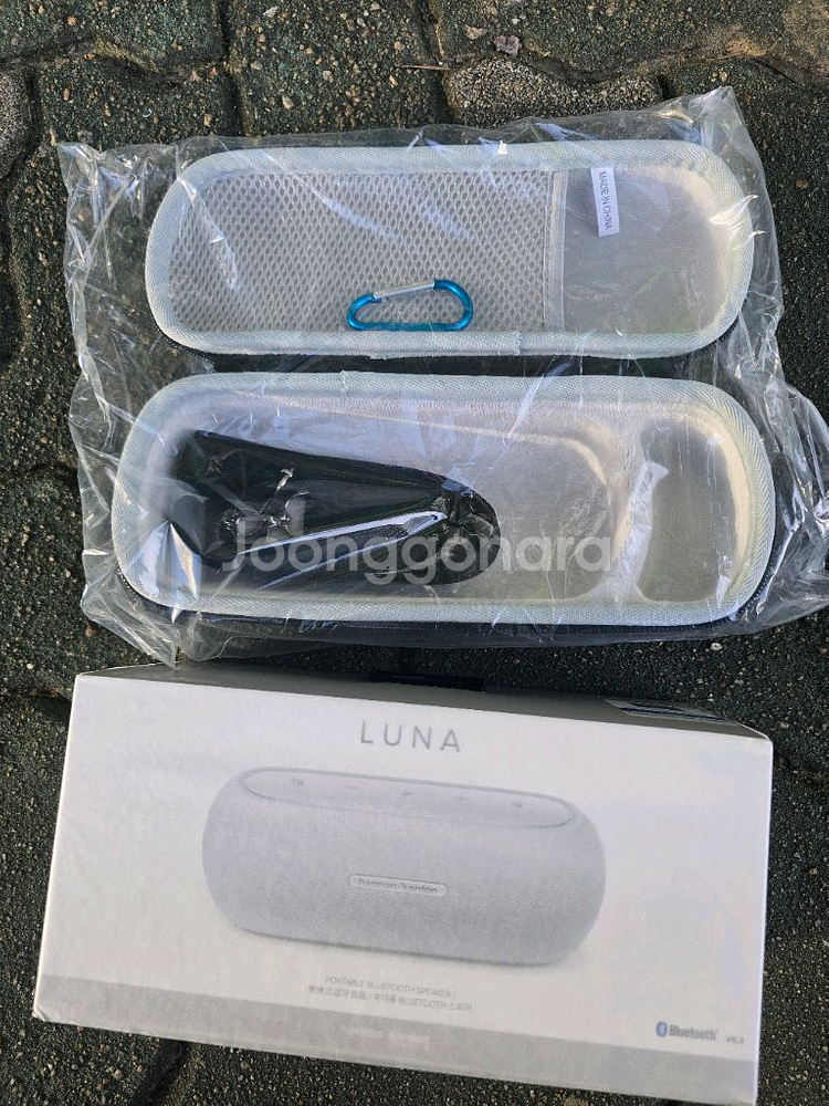 삼성 하만카돈 LUNA 루나 블루투스 스피커 그레이--0