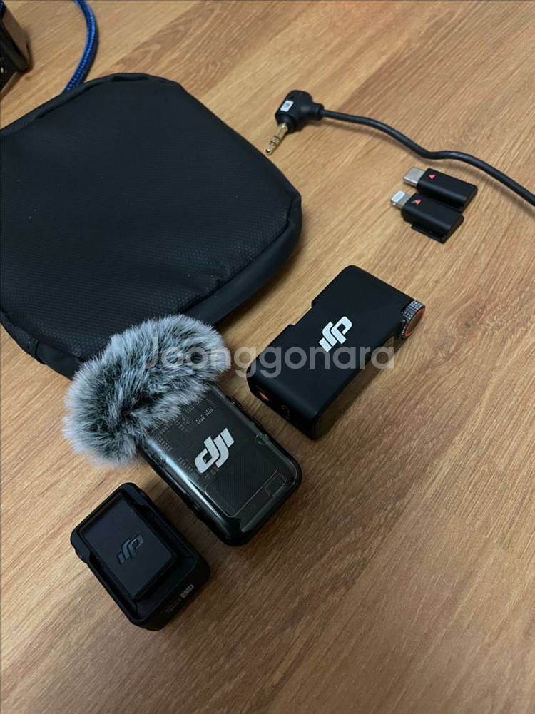 Dji mic2 마이크2와 소니아답터--0