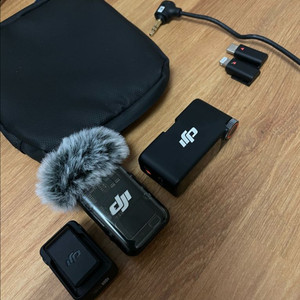 Dji mic2 마이크2와 소니아답터