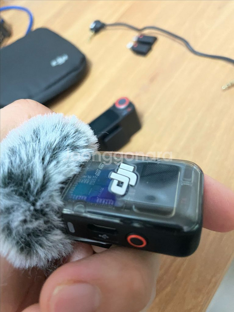 Dji mic2 마이크2와 소니아답터--3