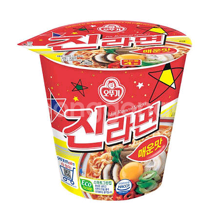 gs25 진라면 매운맛 소컵--0