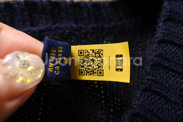 폴로랄프로렌 QR인증 꽈배기 니트 XL/TG--2