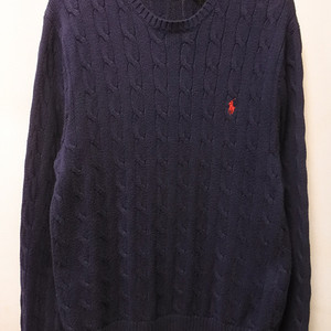 폴로랄프로렌 QR인증 꽈배기 니트 XL/TG