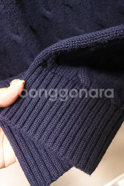 폴로랄프로렌 QR인증 꽈배기 니트 XL/TG--4