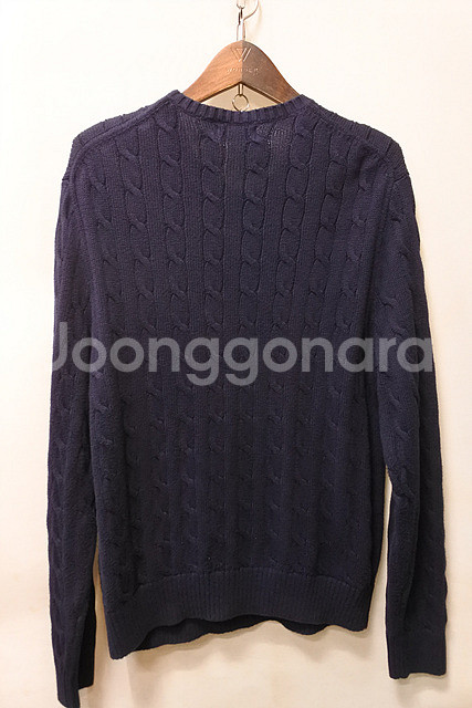 폴로랄프로렌 QR인증 꽈배기 니트 XL/TG--5