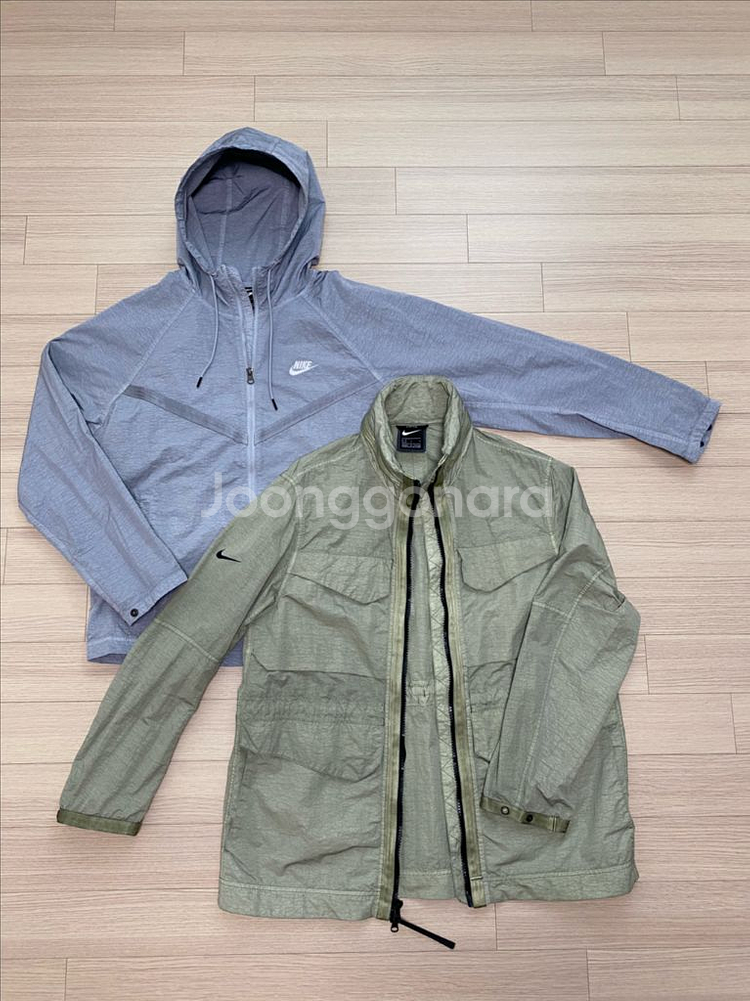 나이키 테크팩 스톤맛 M65 윈드러너 2종 L XL--0