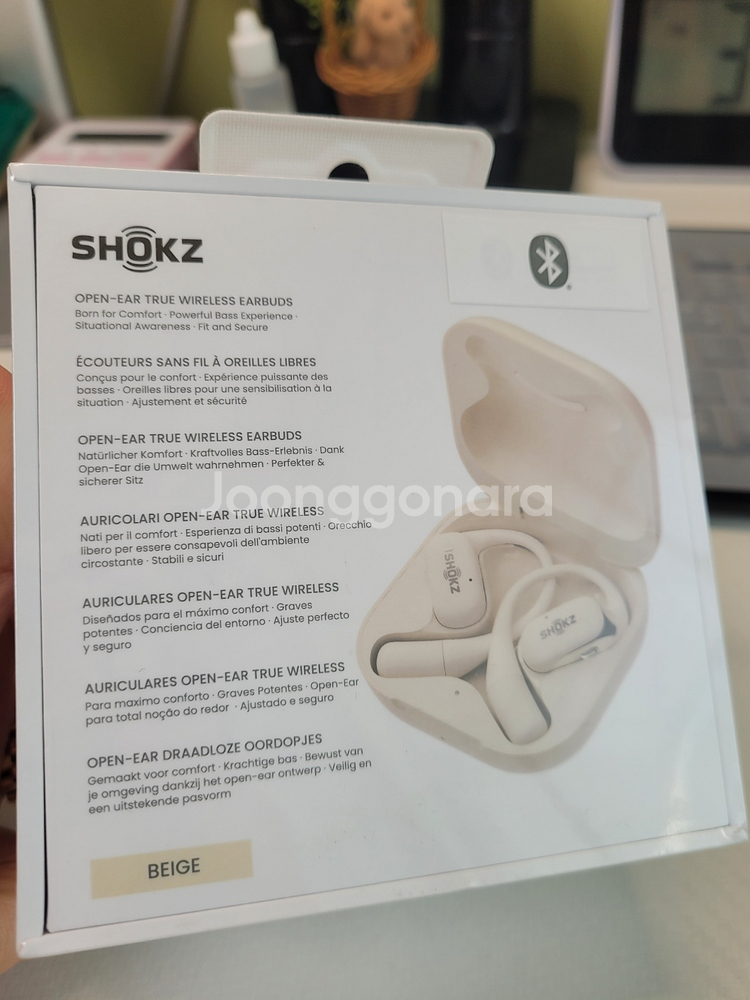 미개봉 샥즈 오픈핏 이어폰 shokz openfit T910--1