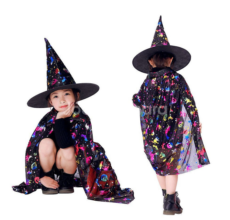 할로윈 망토모자세트 새상품--0