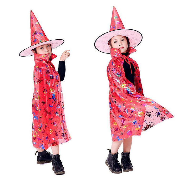 할로윈 망토모자세트 새상품--2