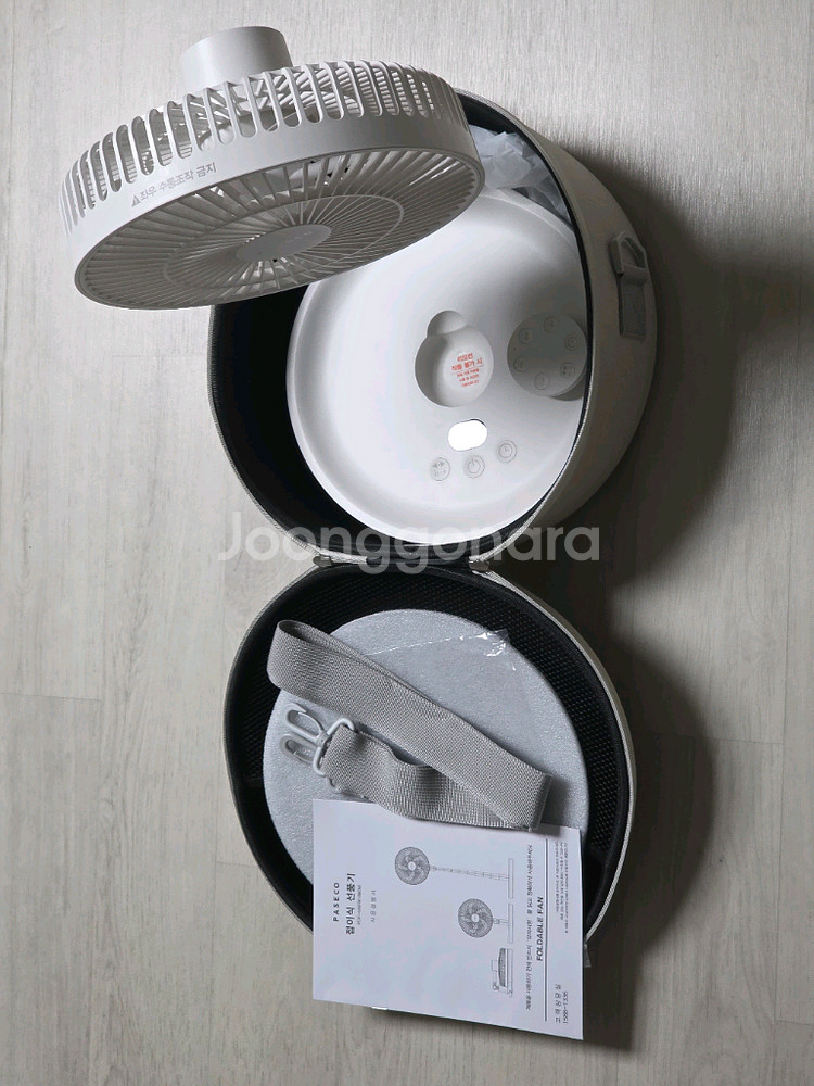 파세코 8인치 무선 캠핑 휴대용 접이식 써큘레이터 네오--0