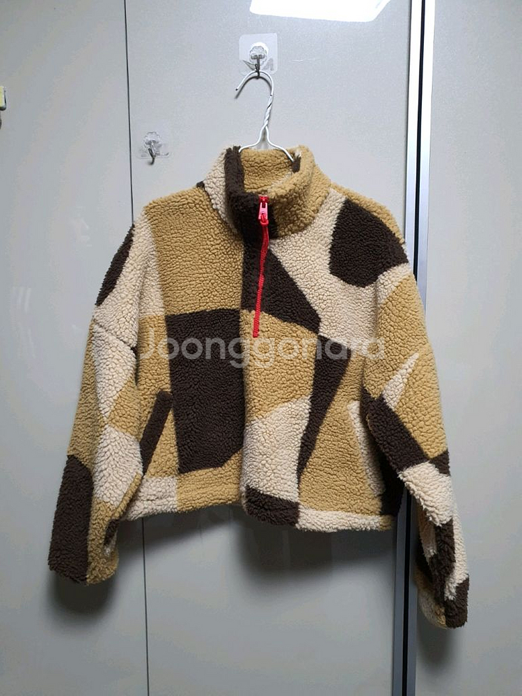 JAJU 자주 덤블보아 반집업 아노락 (s)/무배1.5만원--1