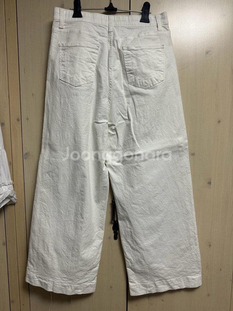 클릭앤퍼니 흰바지 새상품 66-77--3