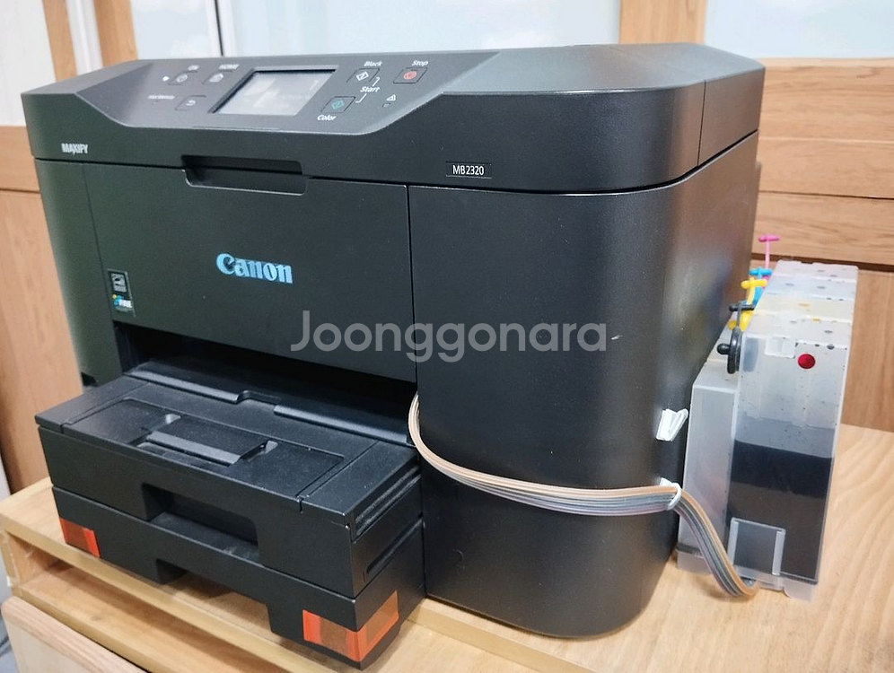 캐논MB2320 잉크젯 프린터 복합기- 흑백교체필요--0