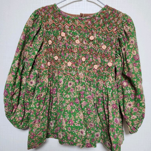 봉주르다이어리 블라우스 6y