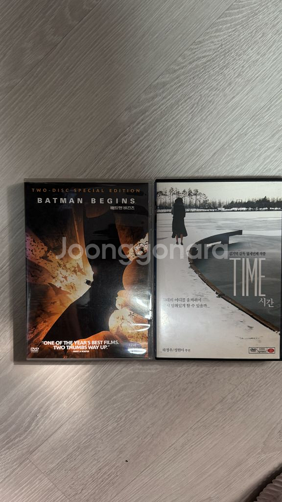 영화 DVD 세트배트맨 비긴즈 & 김기덕 영화 시간 DVD 각가격--0