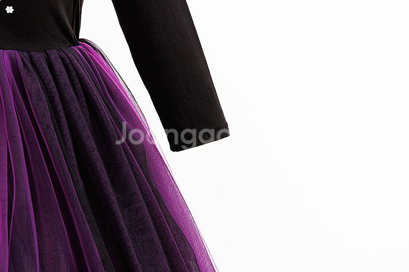 할로윈 해골 여아 드레스 + 마녀 모자 세트 새상품--6