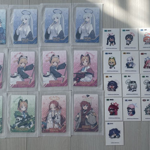 블루아카이브 GS 띠부씰 / 포토카드